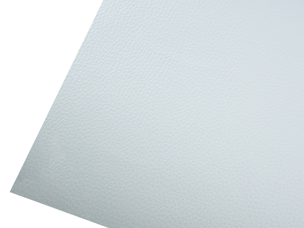 H558 Papel de liberación de alta temperatura semibrillante con patrón de litchi grande